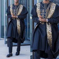 Men's Agbada Flowing Gown